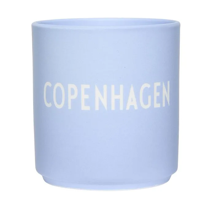 Design Letters favorittkopp Danish Words 25 cl, Blue Design Letters
