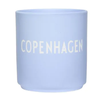 Design Letters favorittkopp Danish Words 25 cl - Blue - Design Letters
