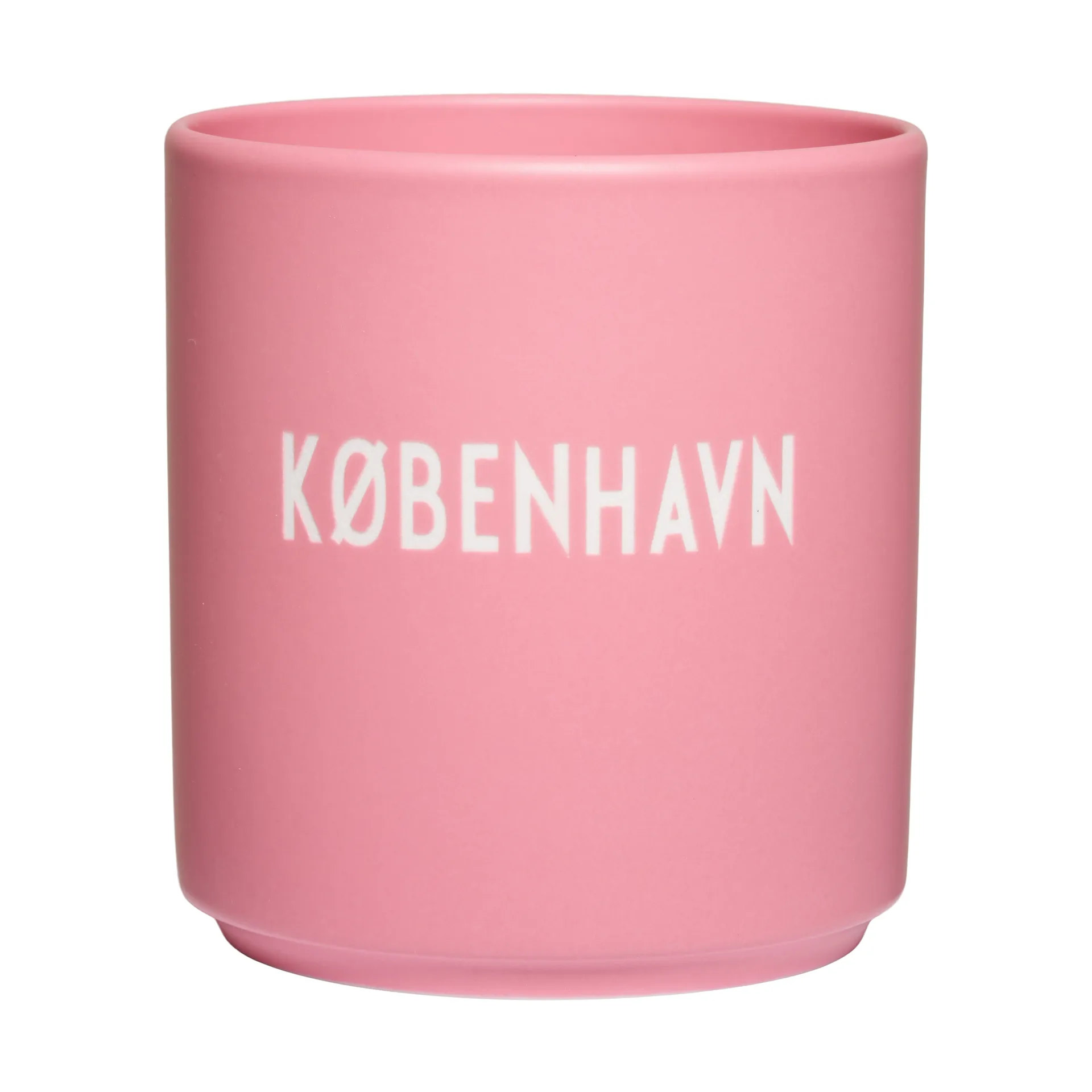 Design Letters favorittkopp Danish Words 25 cl, København-pink Design Letters