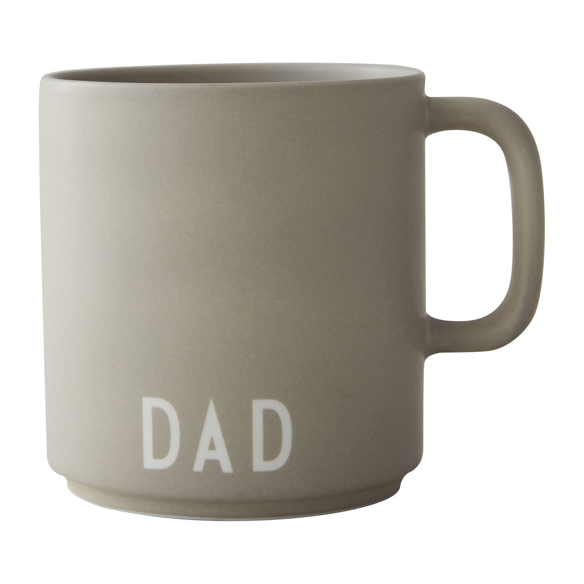 Design Letters favorittkopp med hank 25 cl Cool grey