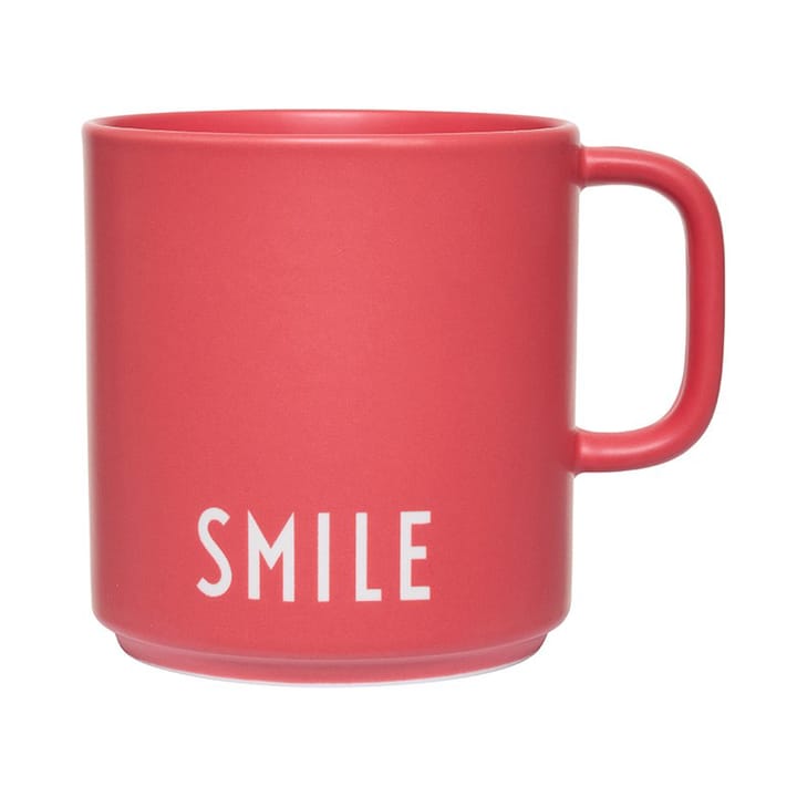 Design Letters favorittkopp med hank 25 cl - Red - Design Letters