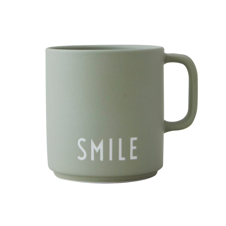 Design Letters favorittkopp med hank 25 cl - Smile - Design Letters