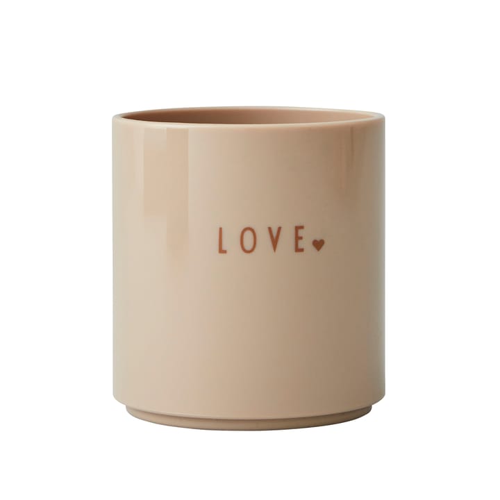 Design Letters favorittkopp mini - Love (beige) - Design Letters