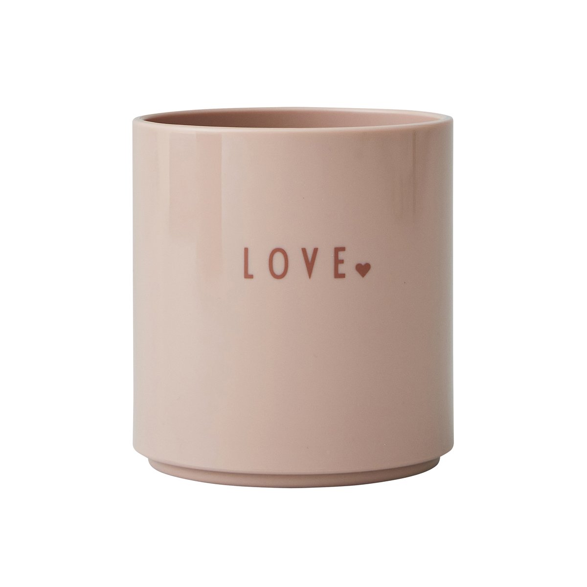 Design Letters favorittkopp mini Love | Skandinavisk Design | Barneserviser | Oransje