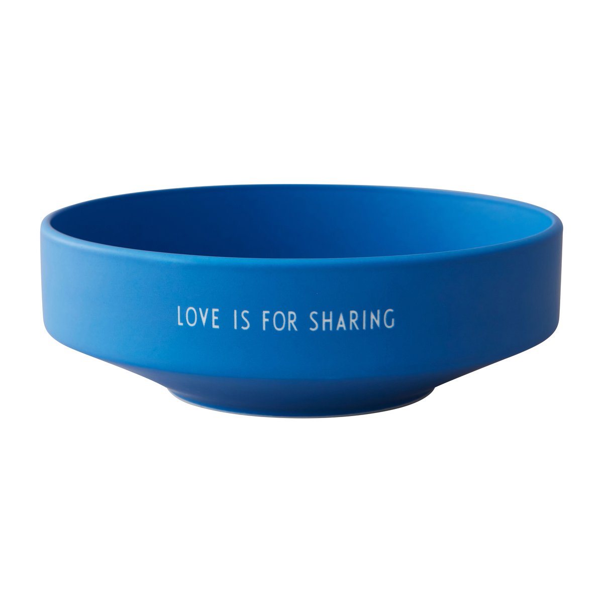 Design Letters Design Letters favorittskål large Cobalt blue