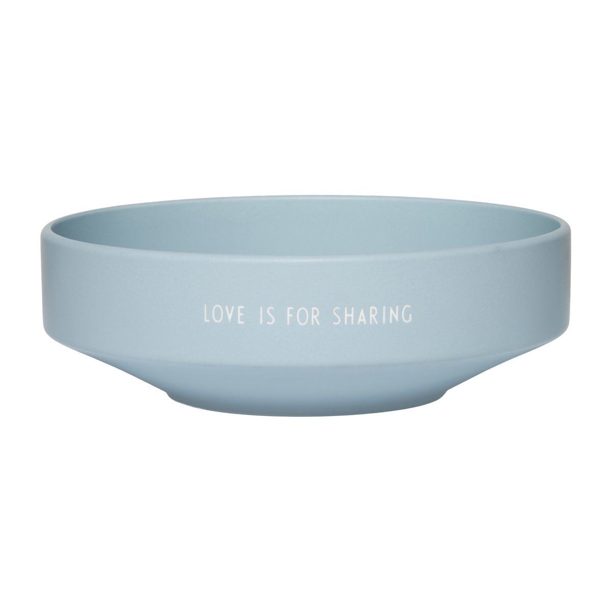Design Letters Design Letters favorittskål large Light blue