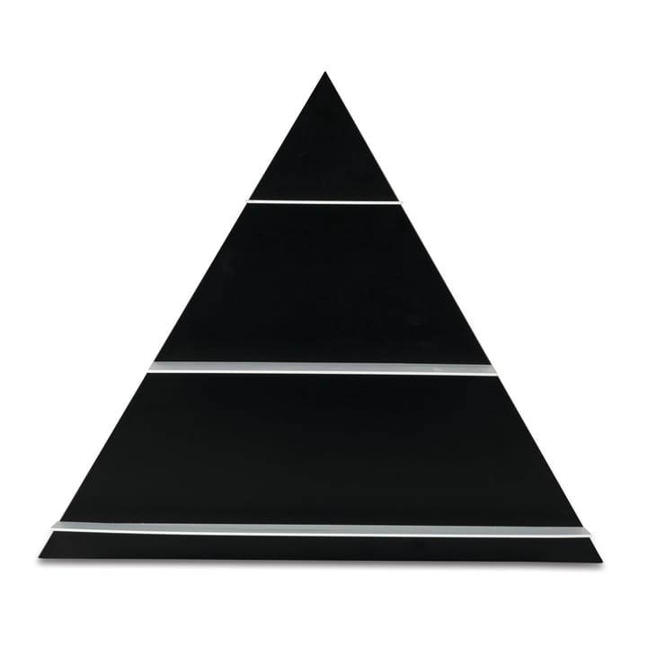 Design Letters hylle Triangle, svart Design Letters