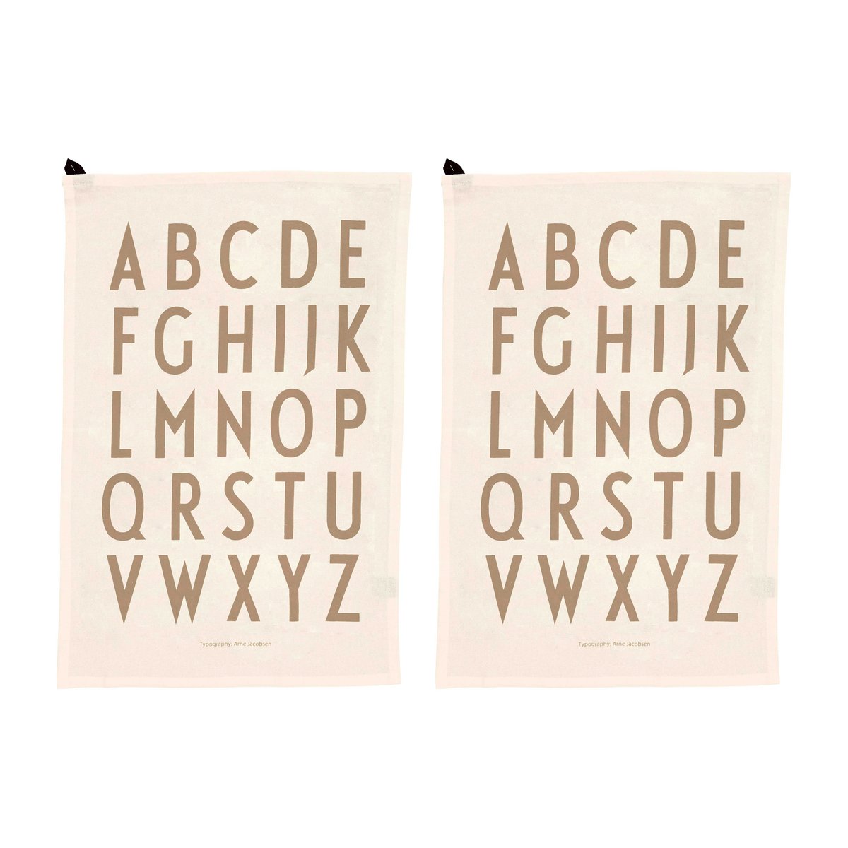 Design Letters Design Letters kjøkkenhåndkle 40x60 cm 2-stk. Off white