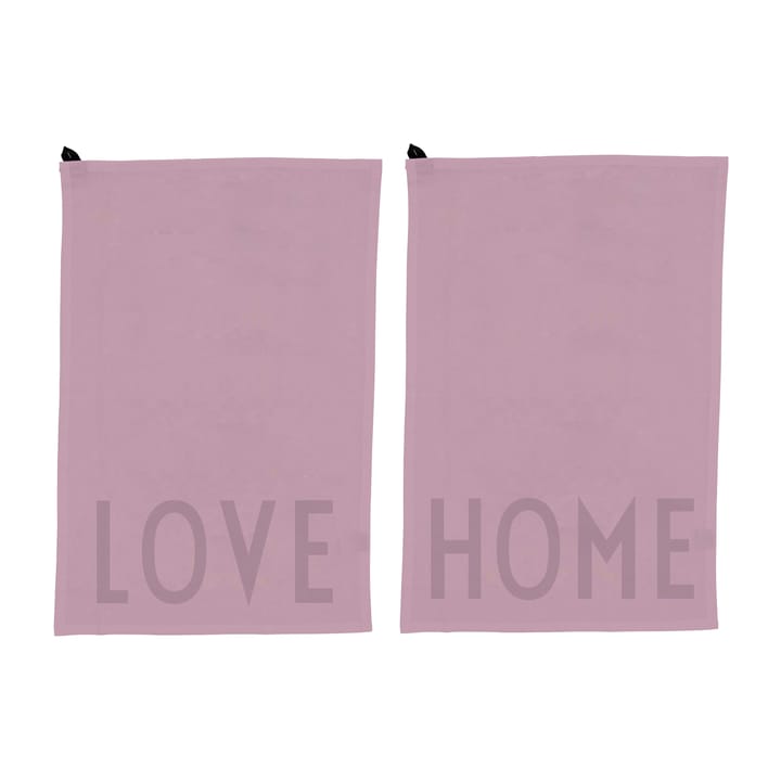Design Letters kjøkkenhåndkle favoritt 2 deler - Love-home-lavender - Design Letters
