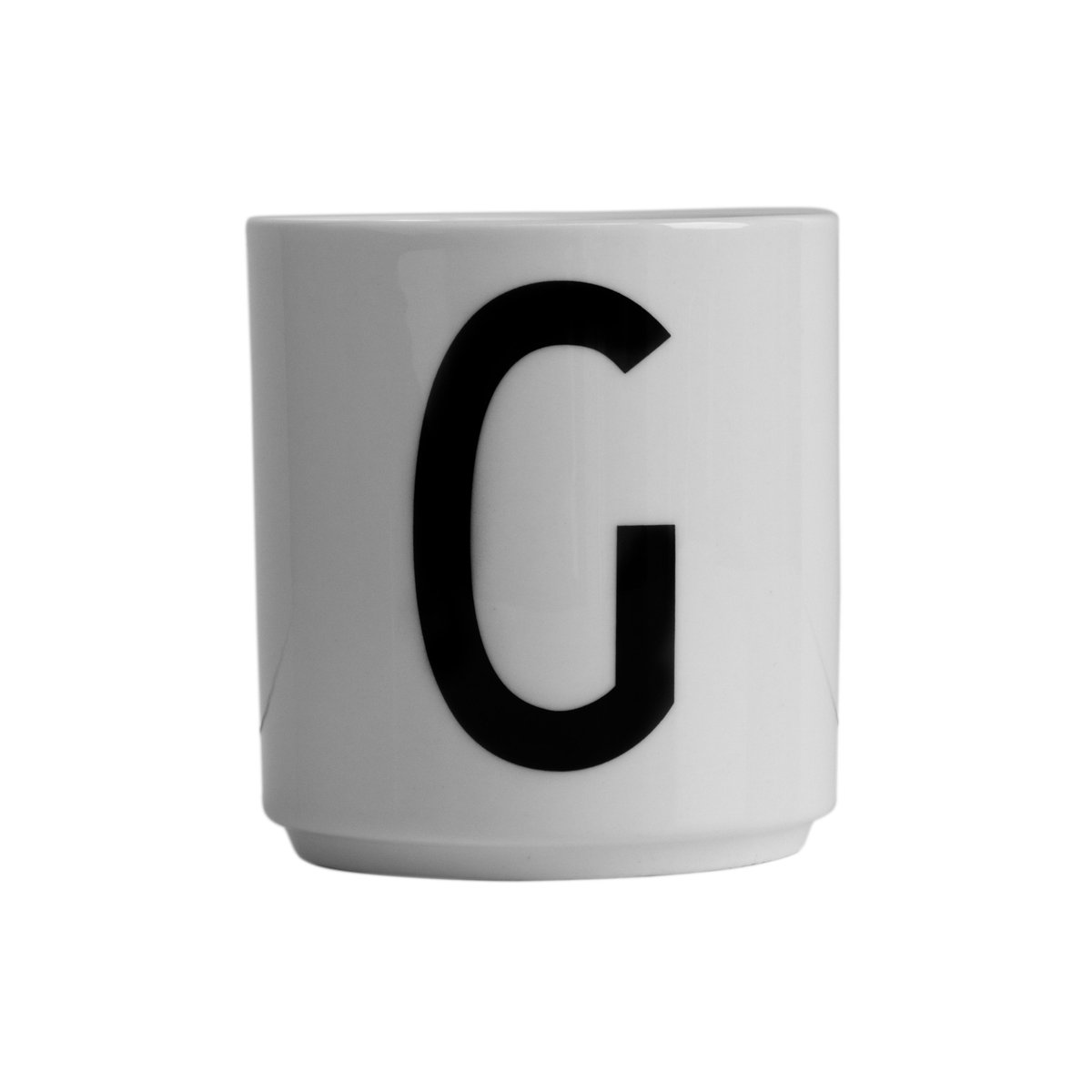 Design Letters kopp G | Skandinavisk Design | Kaffekopper | Hvit
