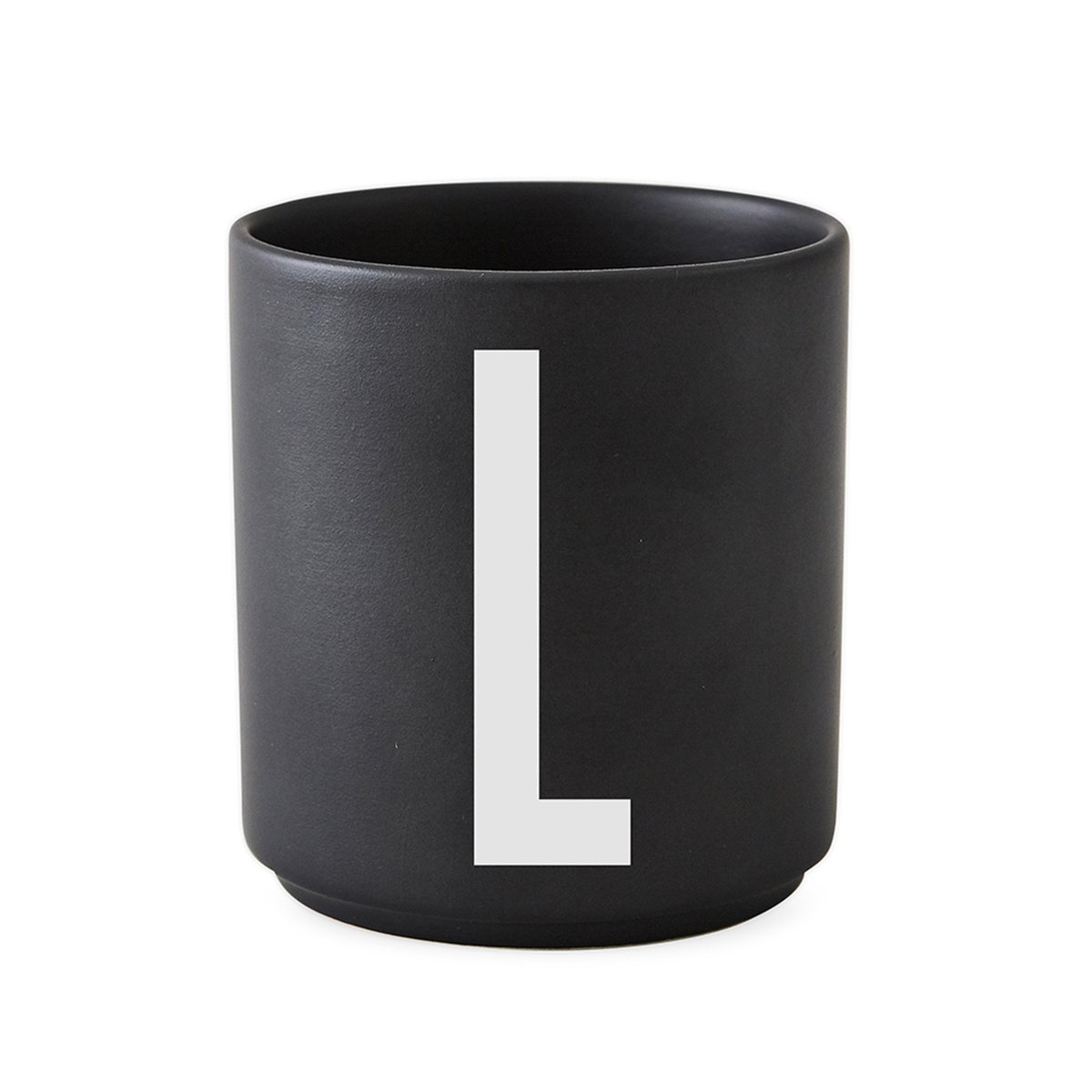 Design Letters kopp svart L | Skandinavisk Design | Kaffekopper | Svart