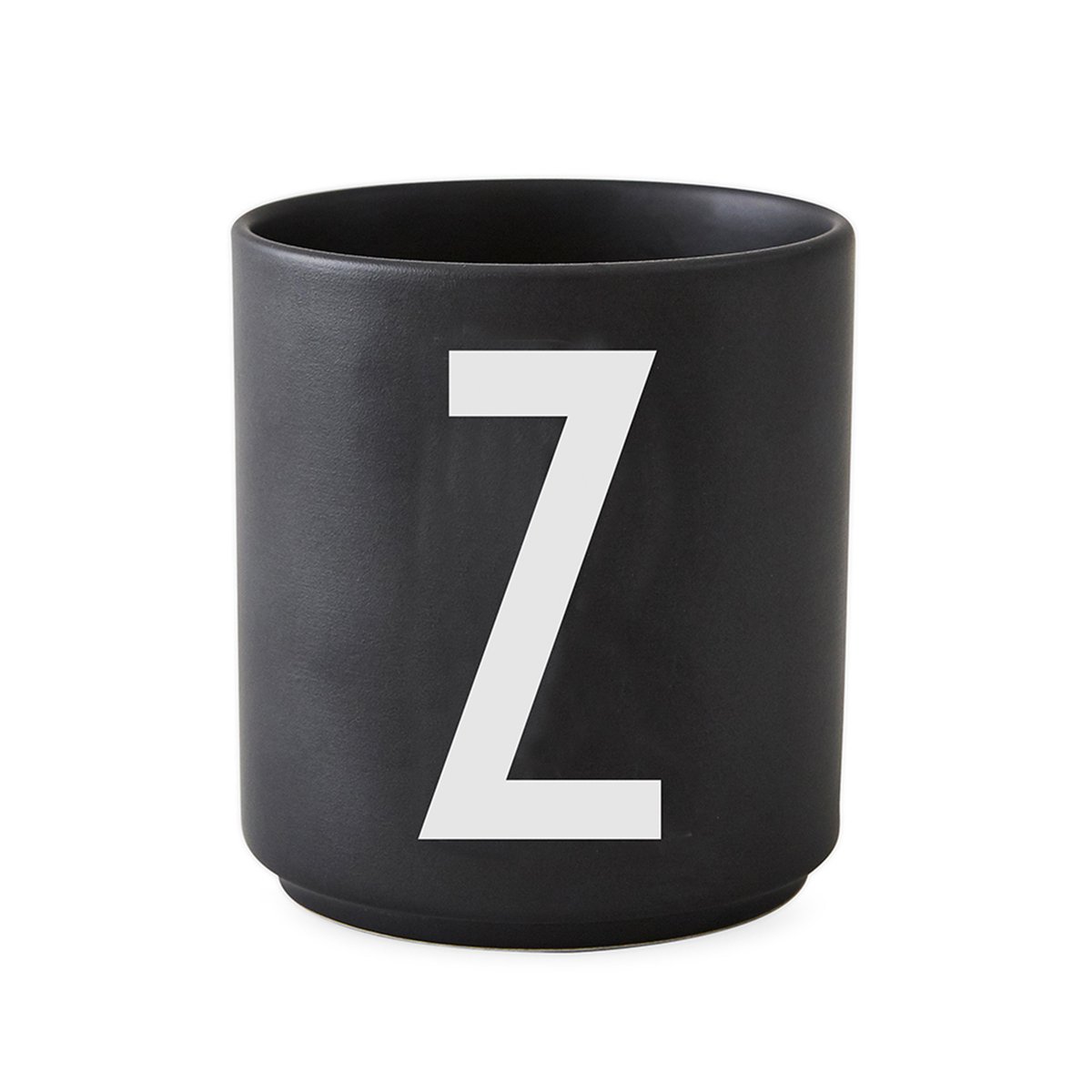Design Letters kopp svart Z | Skandinavisk Design | Kaffekopper | Svart