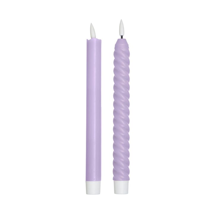 Design Letters LED-lys 2-pk - Lilac - Design Letters