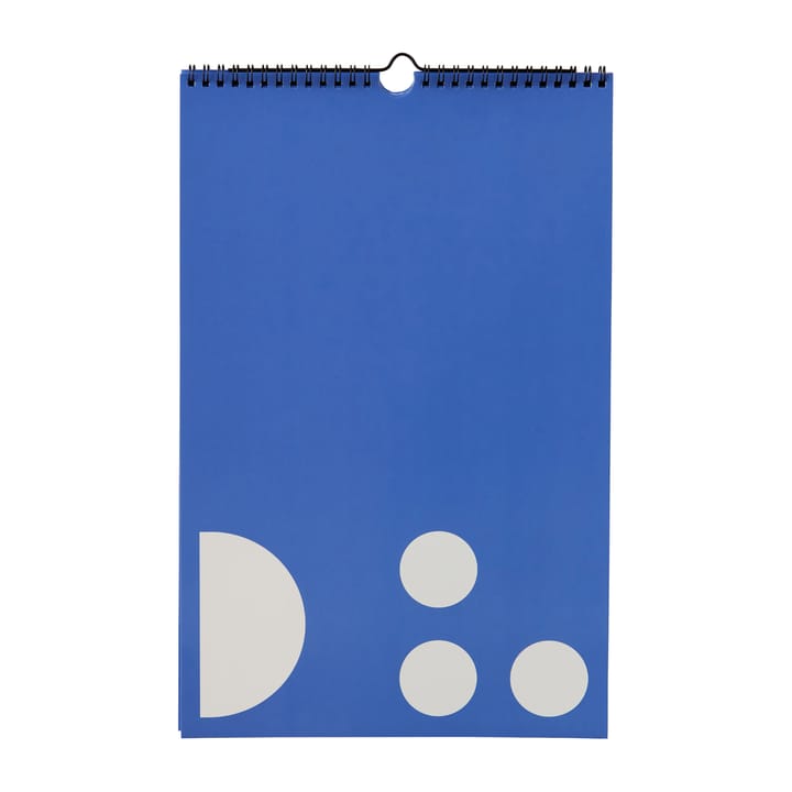 Design Letters månedsplanlegger - Cobalt blue - Design Letters