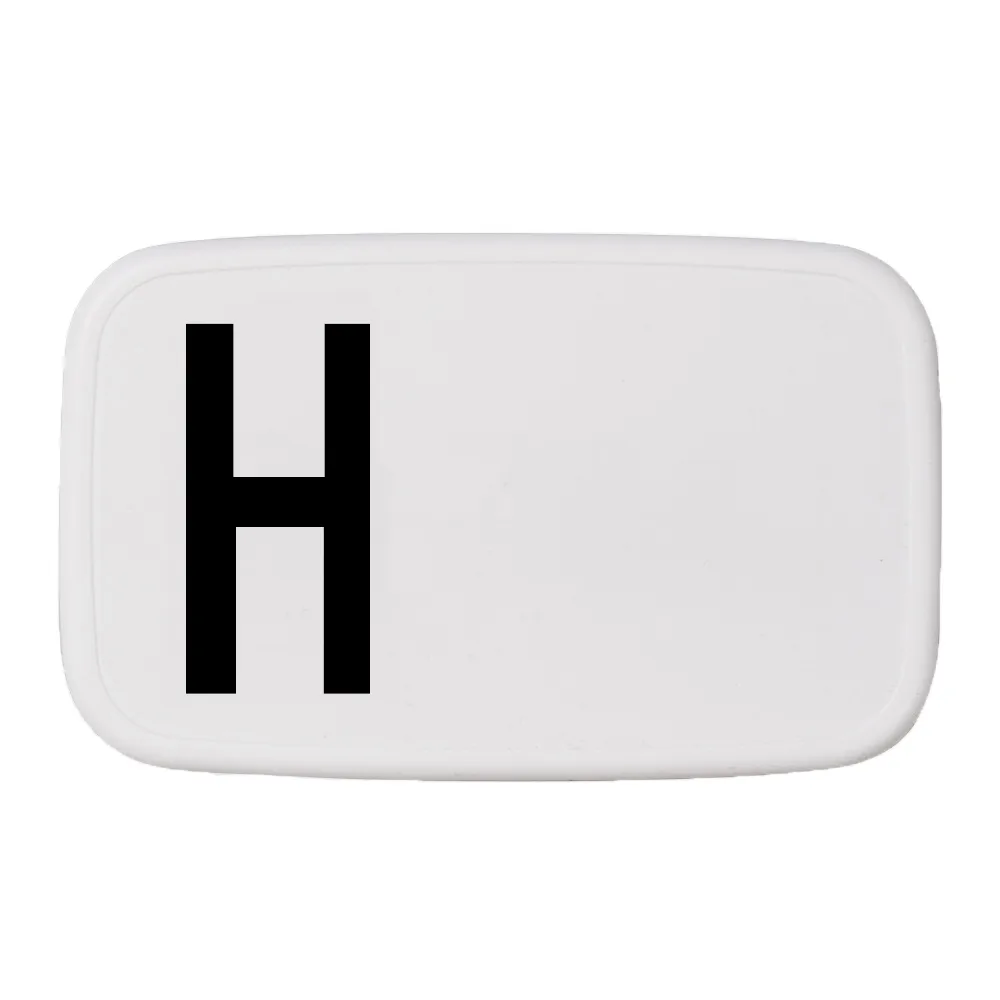 Design Letters matboks, H Design Letters