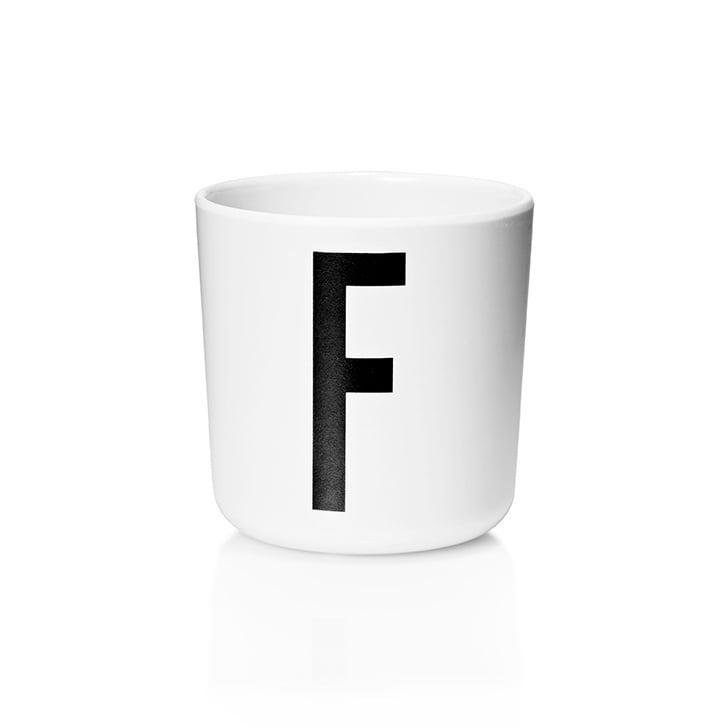 Design Letters personlig kopp eco F | Skandinavisk Design | Kaffekopper | Hvit