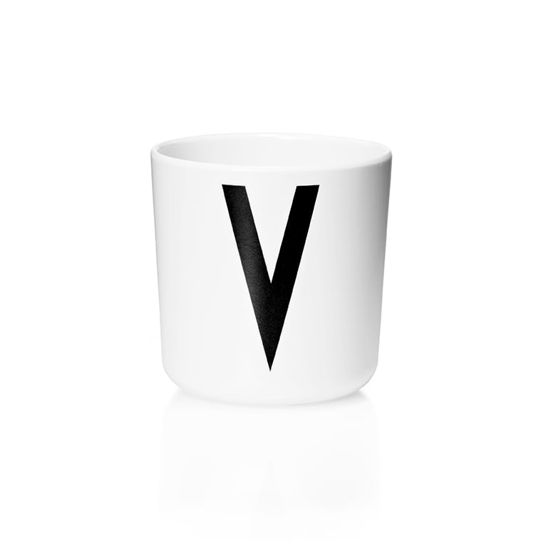 Design Letters personlig kopp eco V | Skandinavisk Design | Kaffekopper | Hvit
