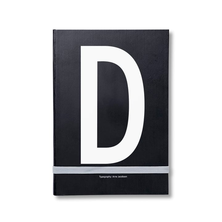 Design Letters personlig notatbok - D - Design Letters