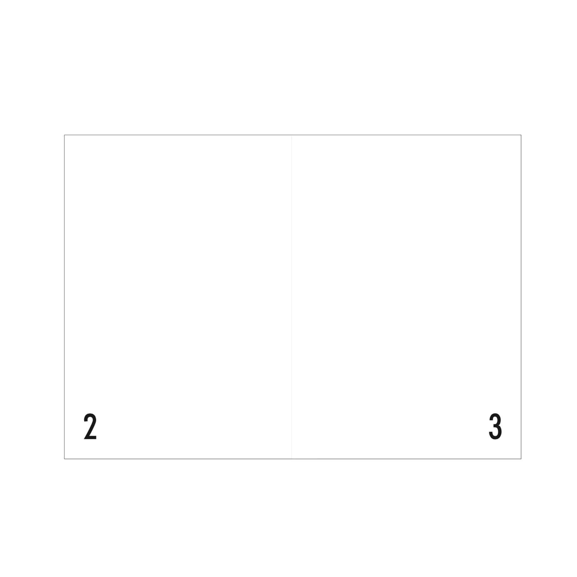 Design Letters personlig notatbok, F Design Letters