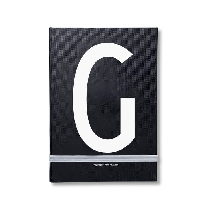 Design Letters personlig notatbok - G - Design Letters