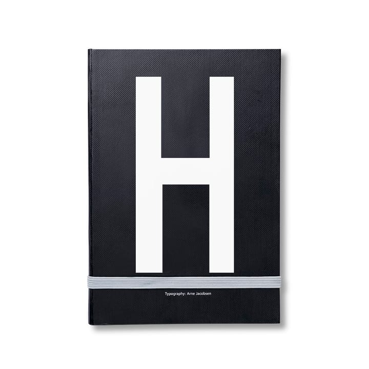 Design Letters personlig notatbok - H - Design Letters