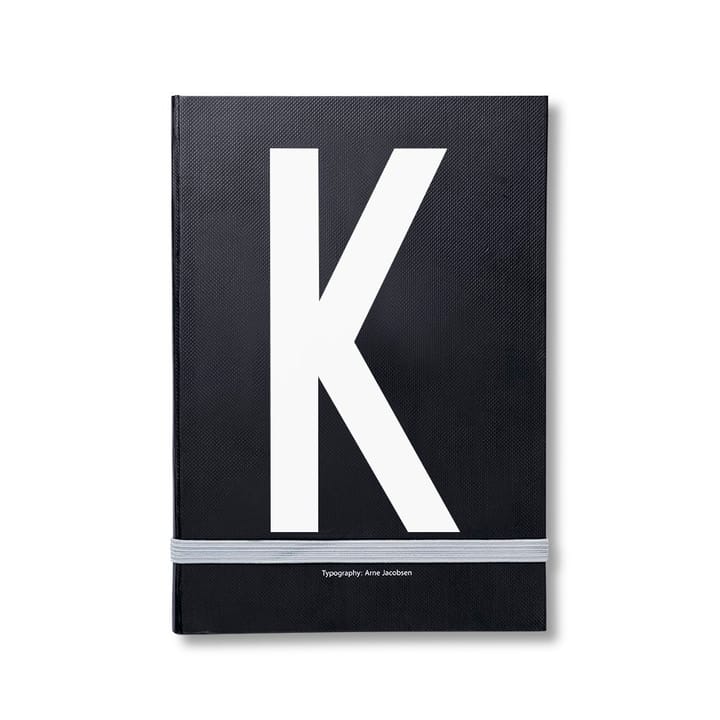 Design Letters personlig notatbok - K - Design Letters