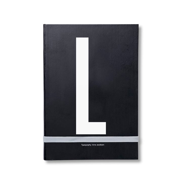 Design Letters personlig notatbok - L - Design Letters