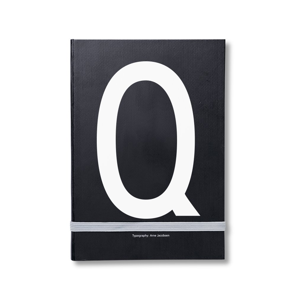 Design Letters Design Letters personlig notatbok Q