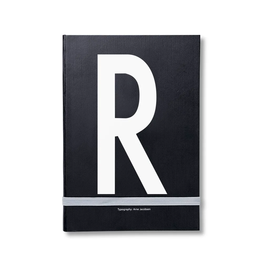 Design Letters personlig notatbok, R Design Letters