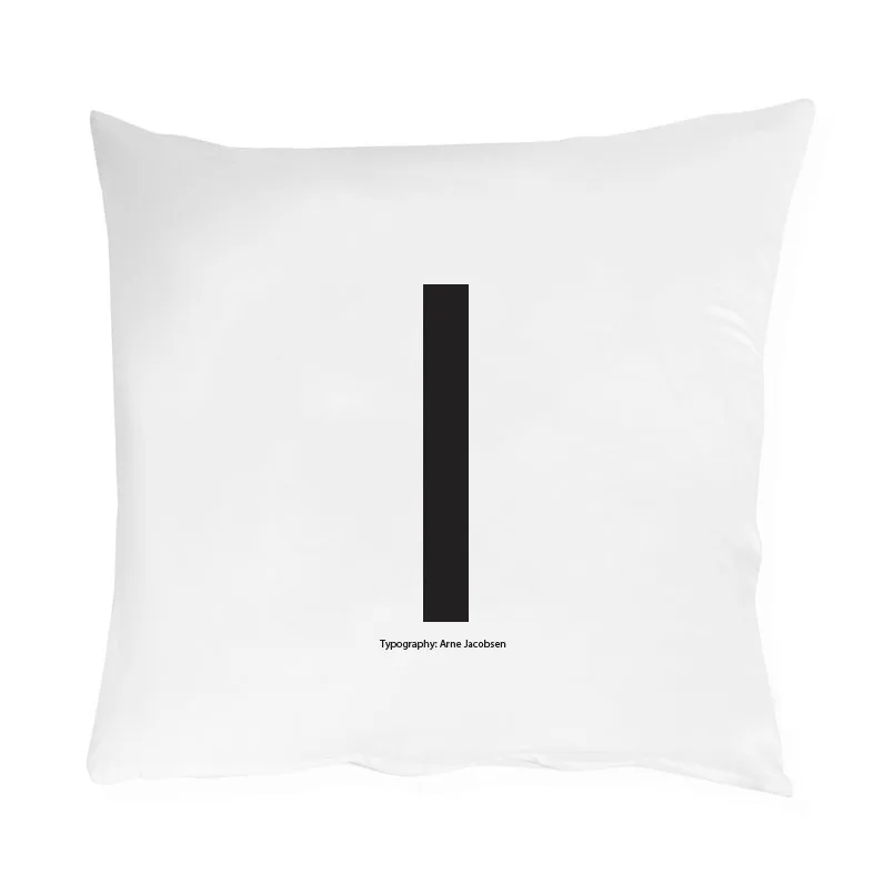 Design Letters putetrekk 60x50 cm, I Design Letters