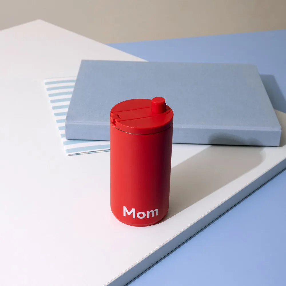 Design Letters reisekrus 35 cl, Mom-Coral Design Letters