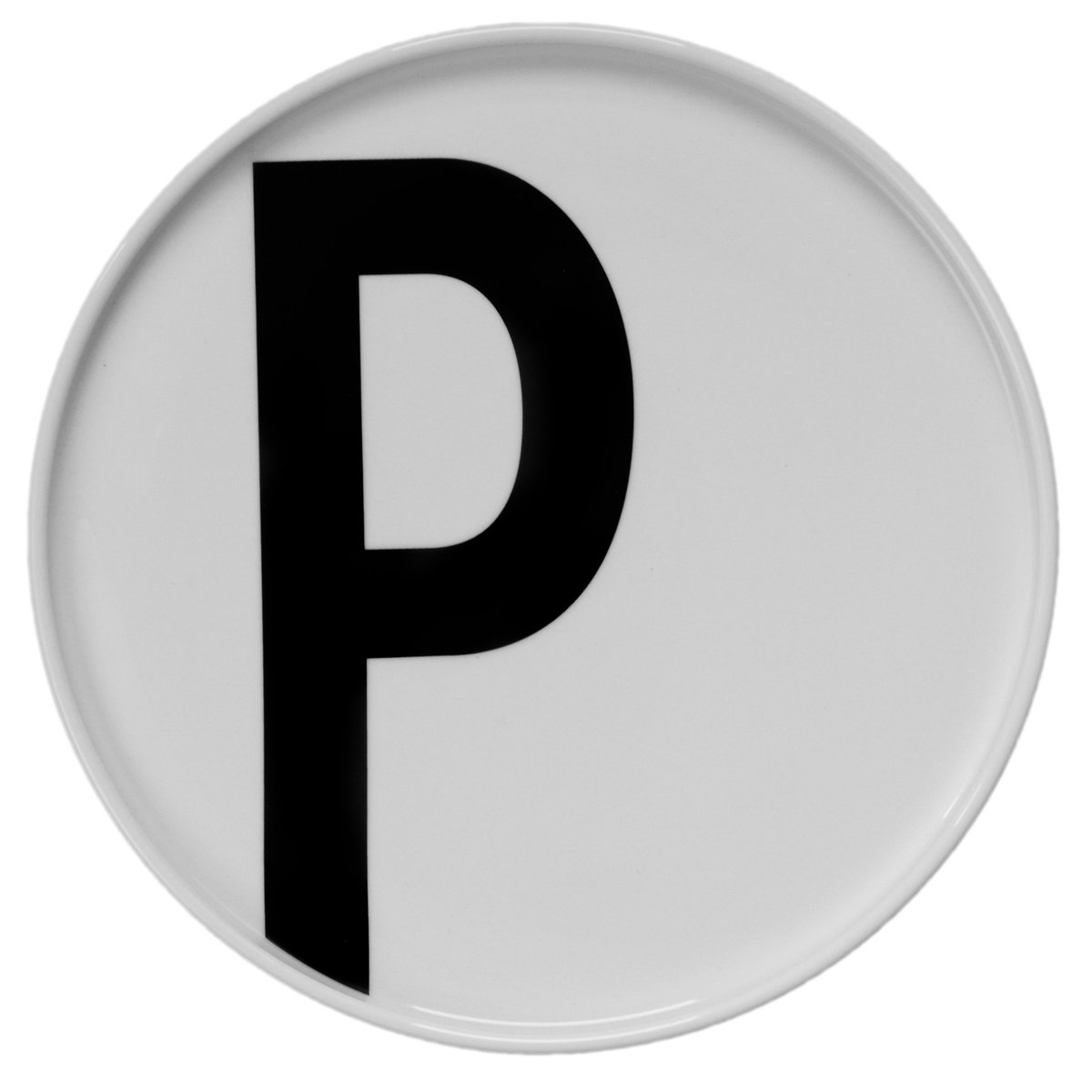 Design Letters Design Letters tallerken P