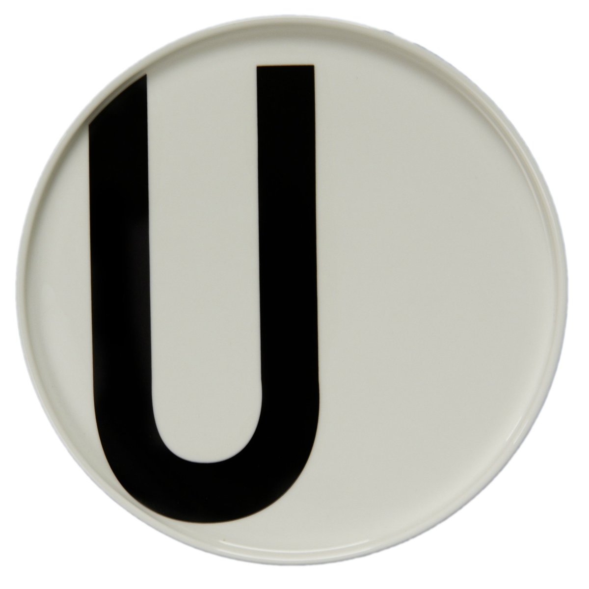 Design Letters Design Letters tallerken U