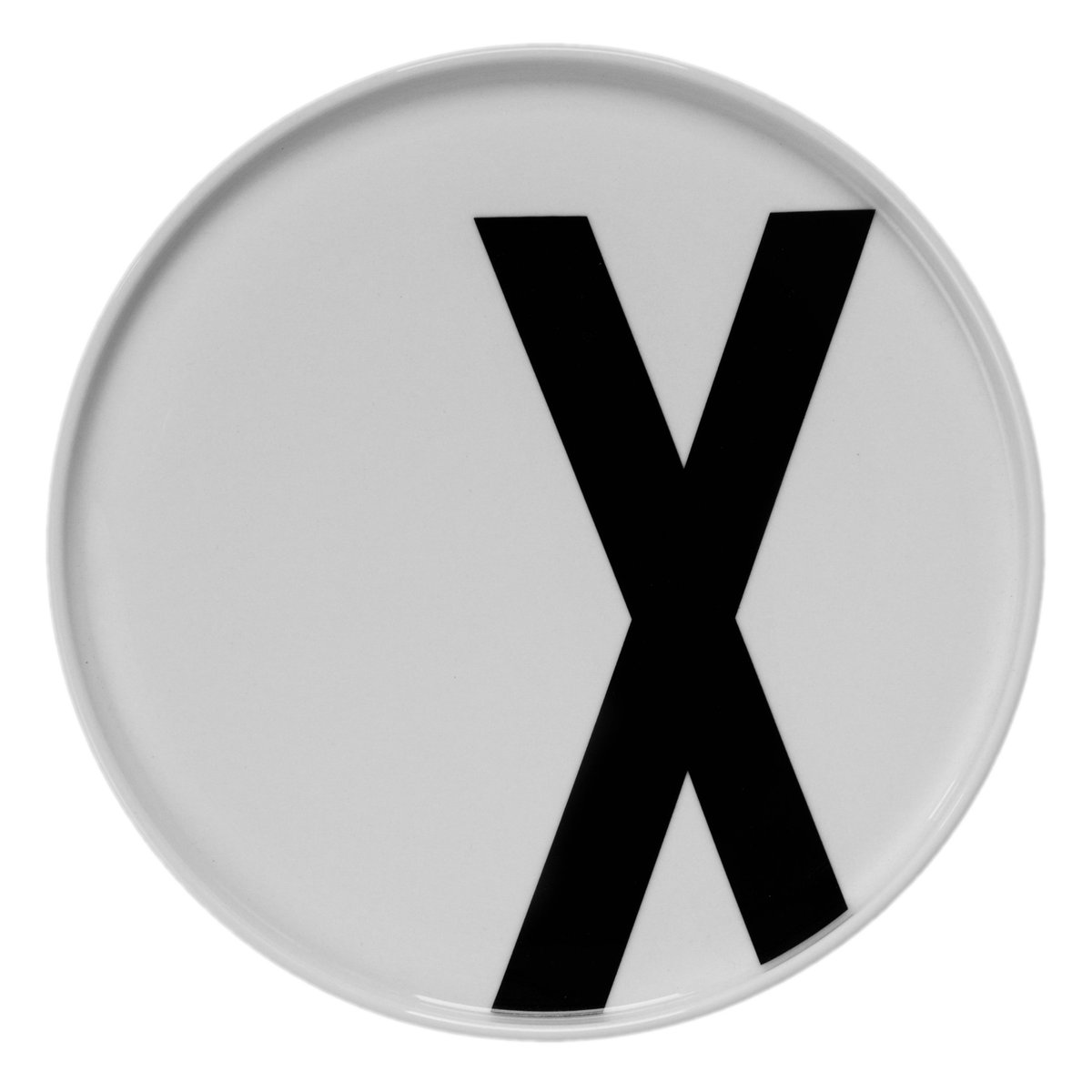 Design Letters Design Letters tallerken X