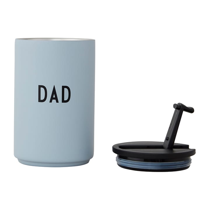 Design Letters termokopp - Light grey-dad - Design Letters