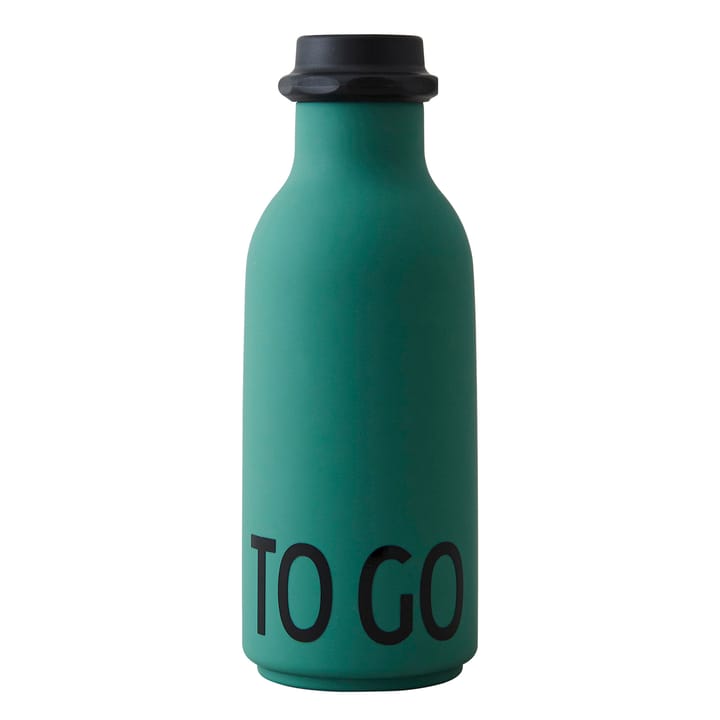 Design Letters TO GO drikkeflaske - mørkegrønn - Design Letters
