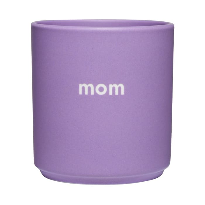 Design Letters VIP favorittkopp 25 cl - Lilac, Mom Collection - Design Letters