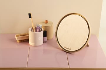 Mirror Mirror bordspeil Ø 21 cm - Beige - Design Letters