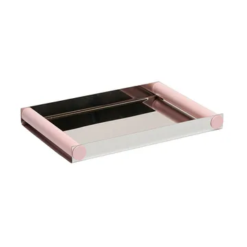 Ray tray disco brett 20,5x30 cm - Creole pink-rustfritt stål - Design Letters