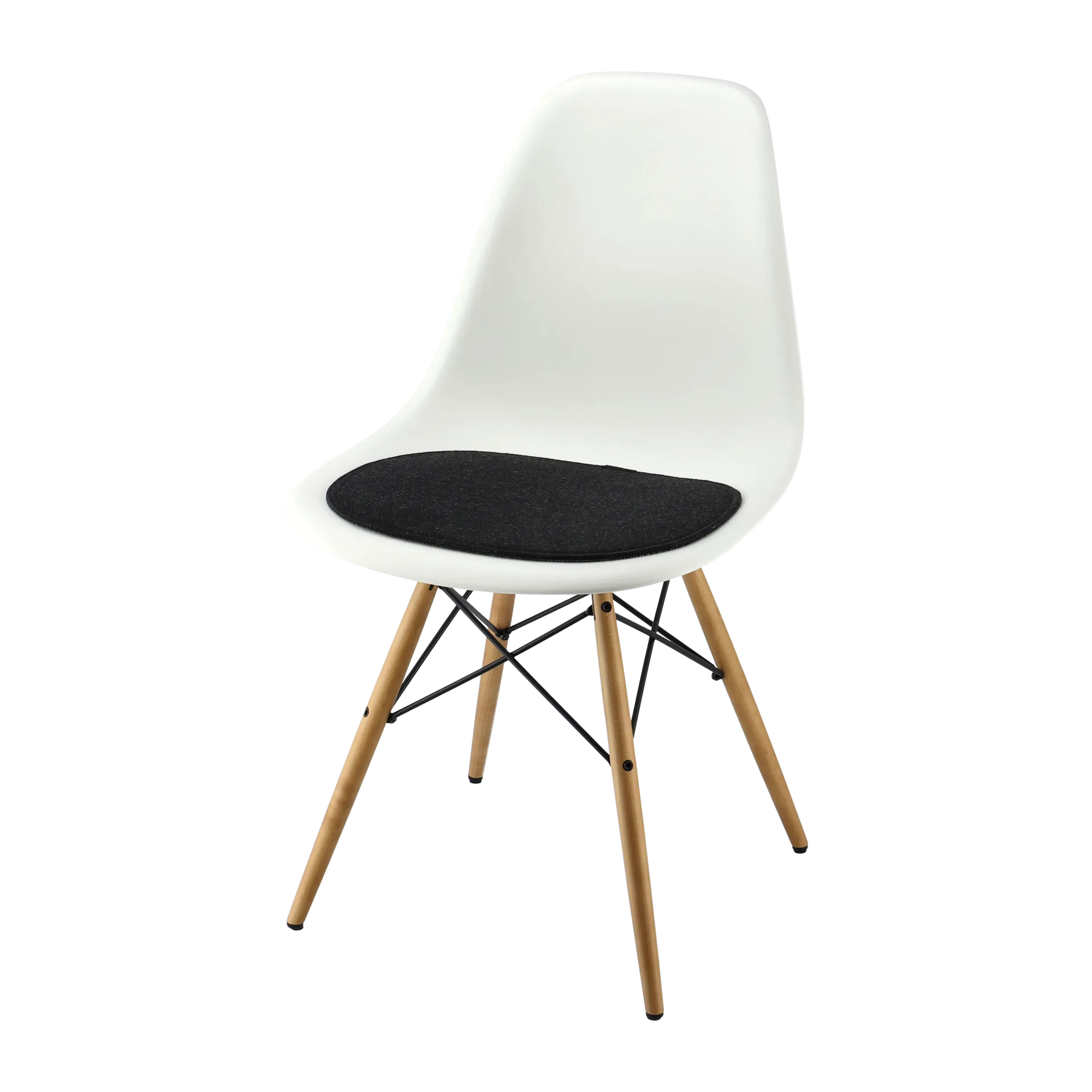 Eames DSR/DSW pute, antrasitt Designers Eye