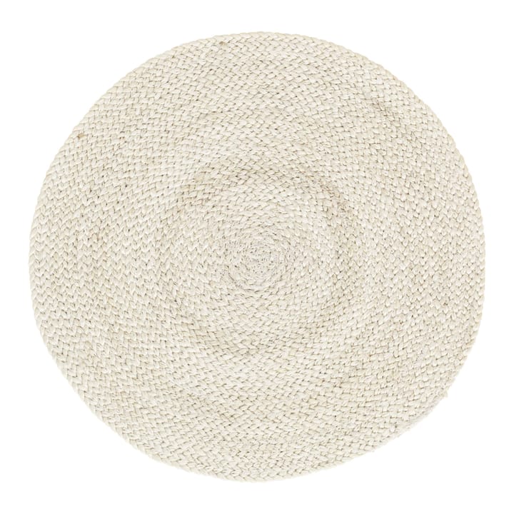 Braided spisebrikke Ø38 cm - Ivory - Dixie