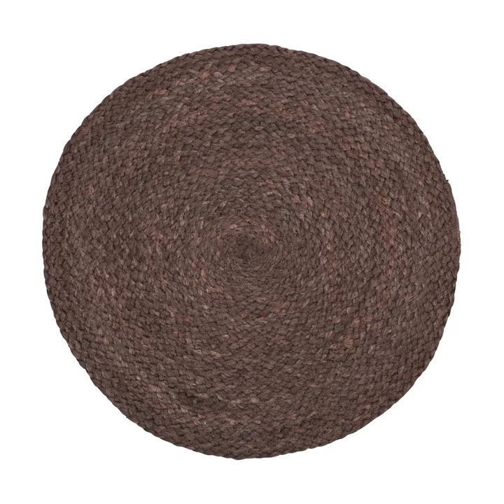 Elin bordbrikke Ø38 cm - Coffee - Dixie