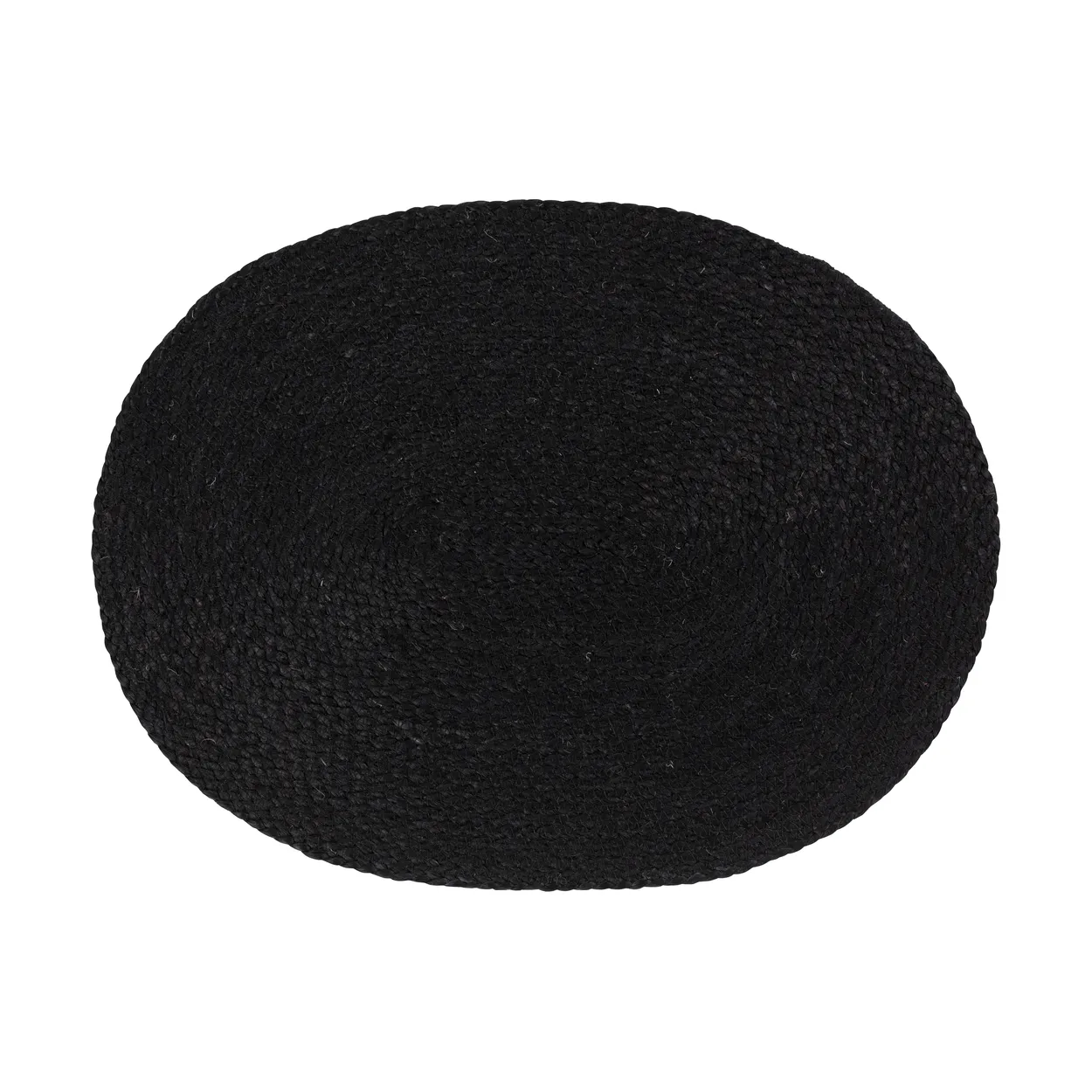 Dixie Elin bordbrikke oval Black | Skandinavisk Design | Spisebrikker | Svart