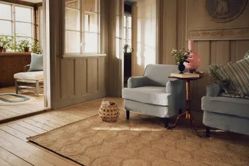 Elin gulvteppe - Honey comb natural, 160x230 cm - Dixie