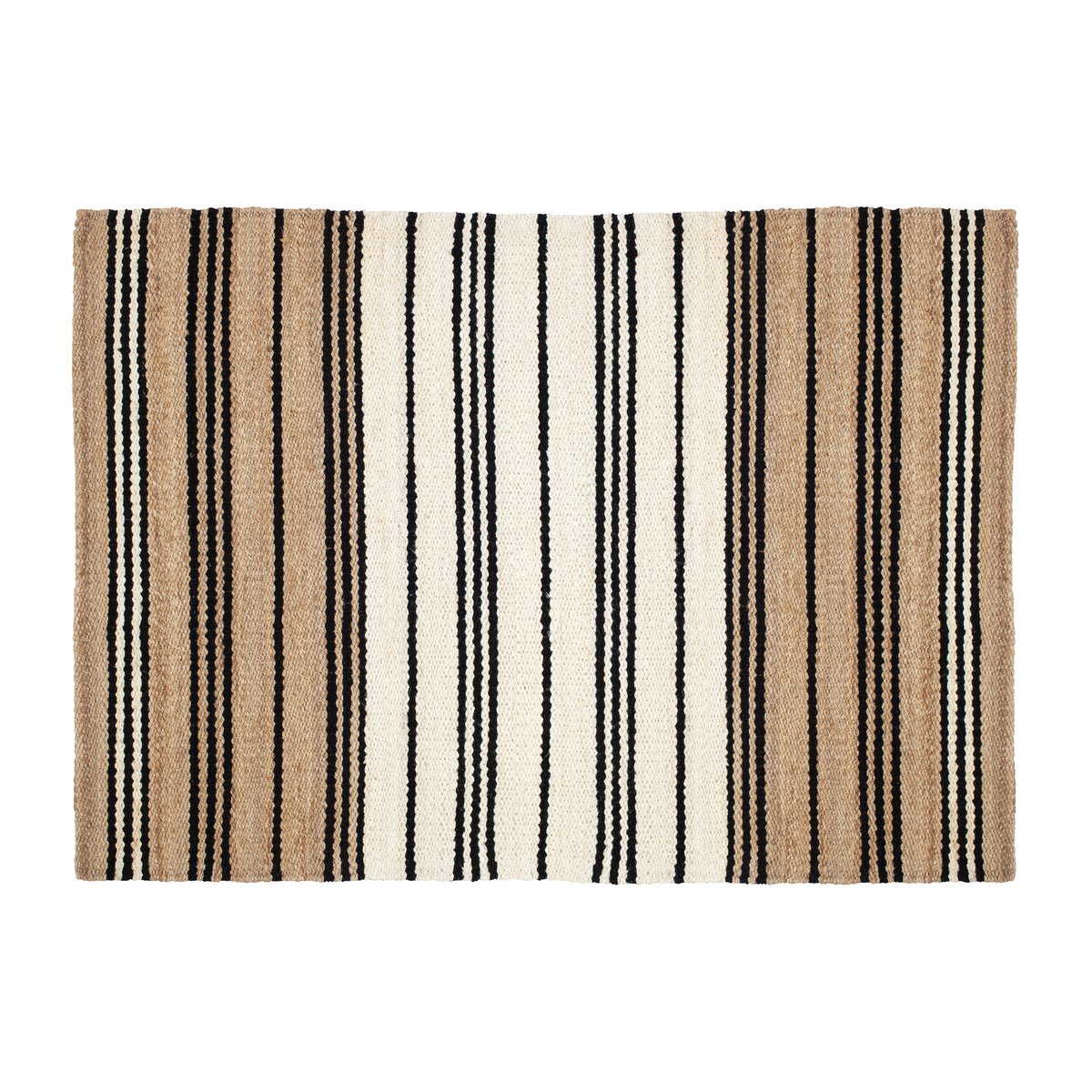 Bilde av Dixie Elin juteteppe stripete 160 x 230 cm