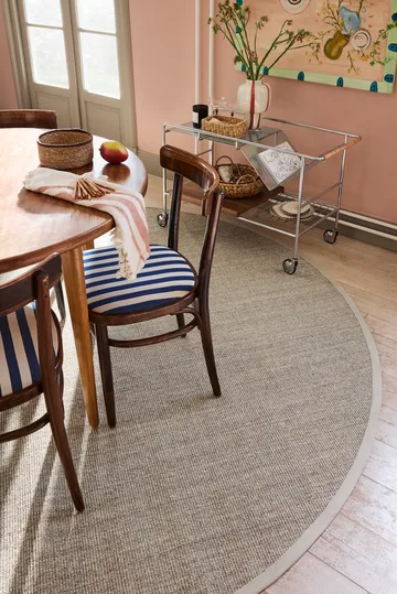 Emil seagrass kurv small 4-pakning - Natur-brun - Dixie