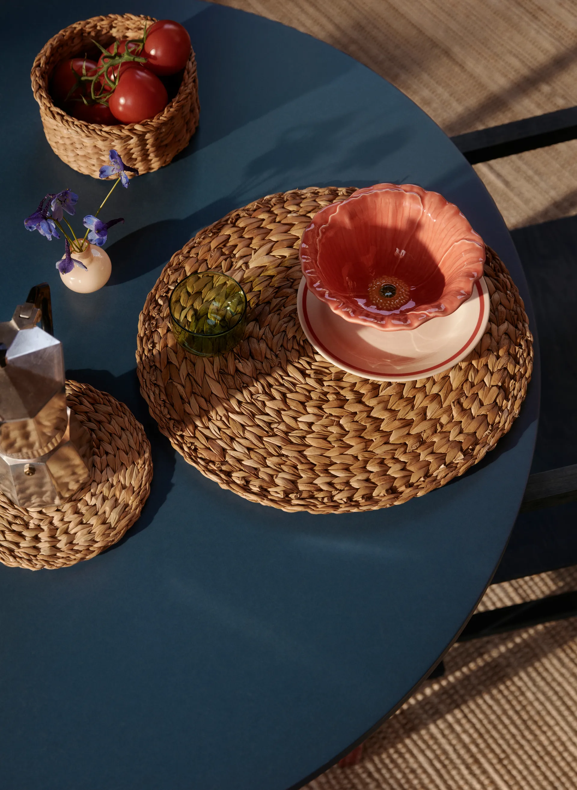 Esther spisebrikke Ø 38 cm, Natural Dixie