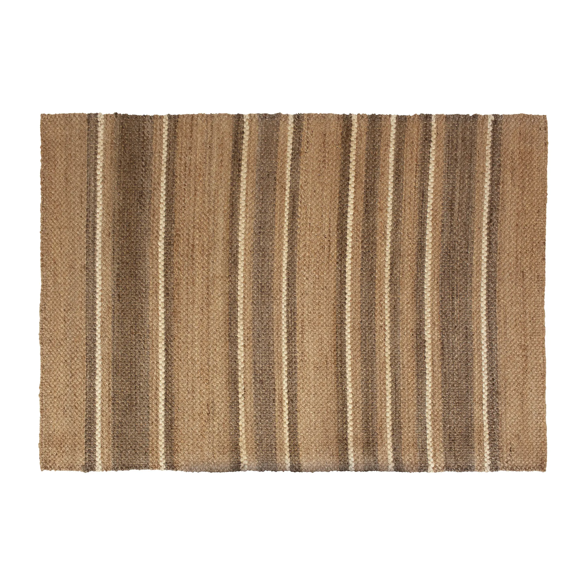 Fanny striped jutematte, Natur, 160 x 230 cm Dixie