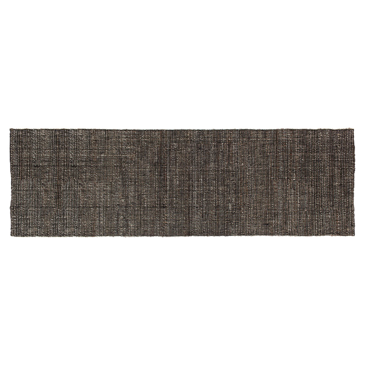 Bilde av Dixie Filip teppe 250x80 cm Black melange