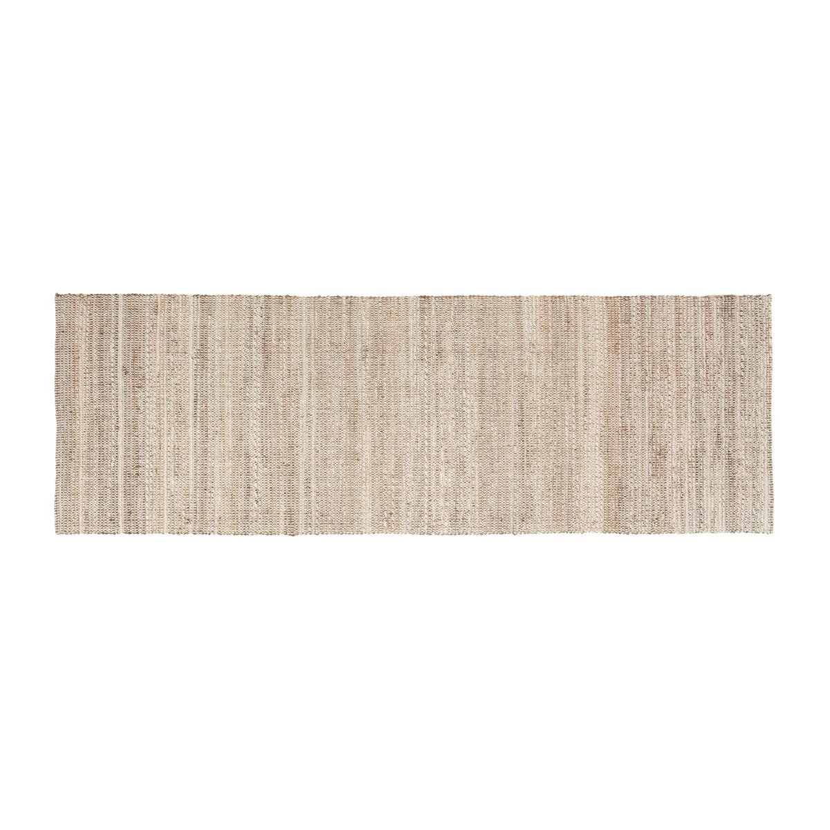 Bilde av Dixie Filip teppe White melange 80 x 250 cm